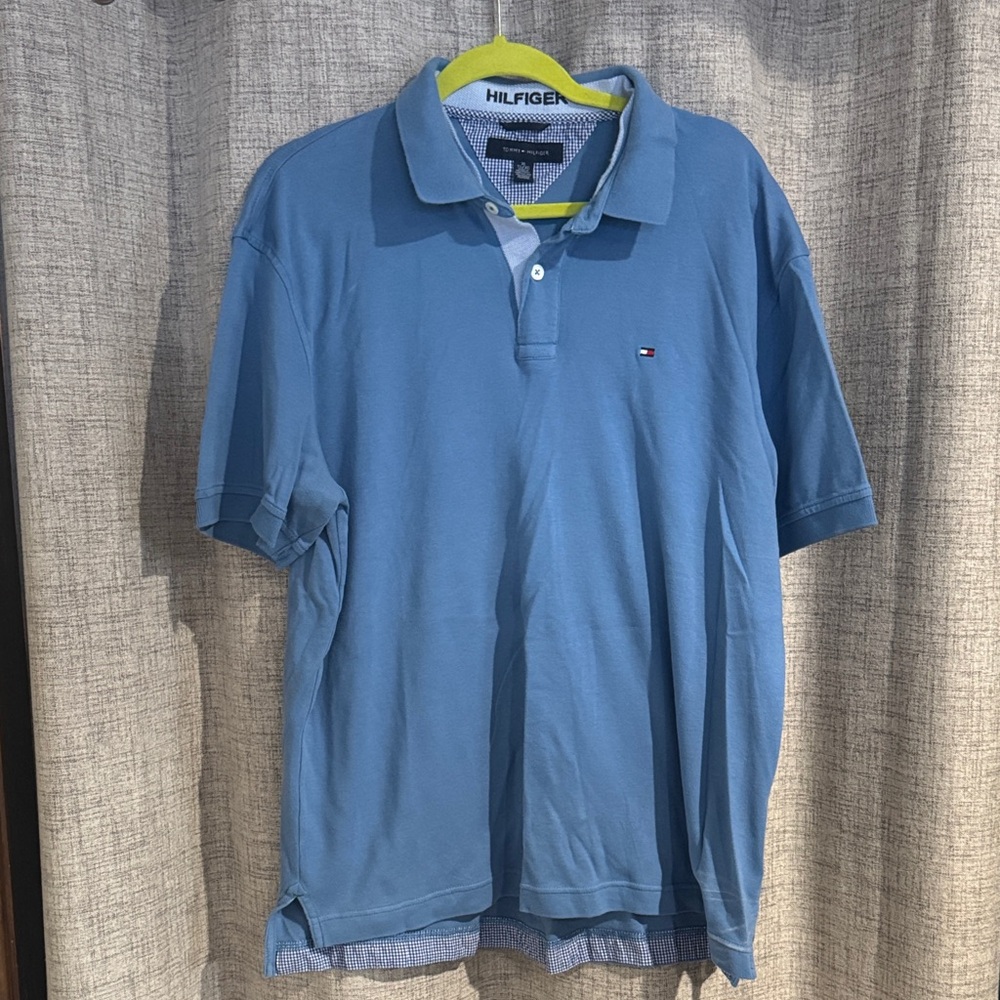 Tommy Hilfiger Men's Classic Blue Polo